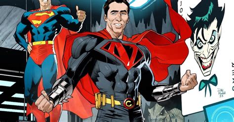 Nicolas Cage as Superman on the Cover of World’s Finest #19 (Spoilers)