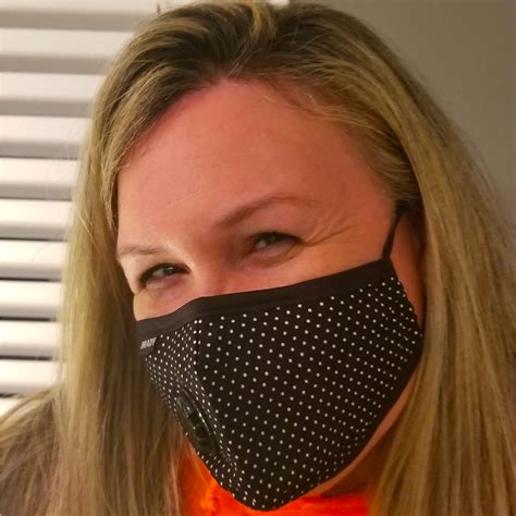 Air Filter Mask - ethentic Black Dot Design – Live Healthy