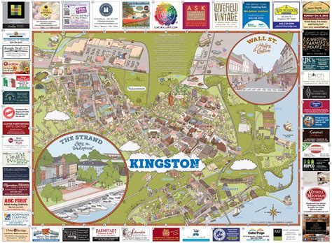 2023 Visitors Guide Printed Map – Kingston Visitors Guide