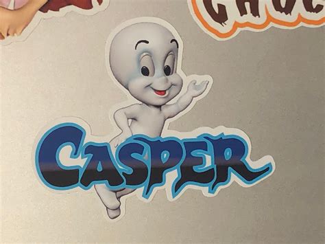 Casper 3 Vinyl Sticker Decal The friendly Ghost | Etsy