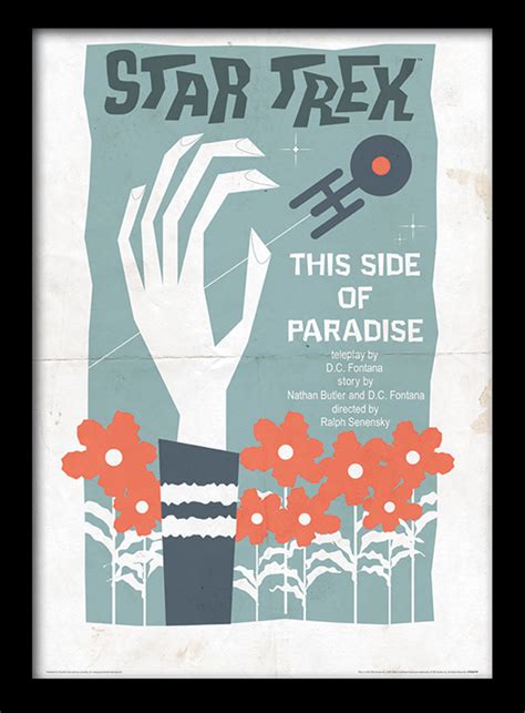 Star Trek (This Side Of Paradise) Framed 30 x 40cm Print | The Art Group