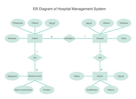 Er Diagram Of Hospital Management System - vrogue.co