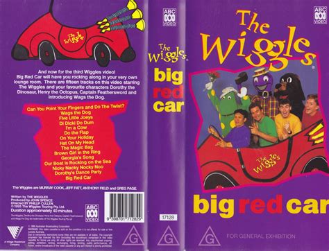 The Wiggles Big Red Car VHS Video PAL A RARE Find