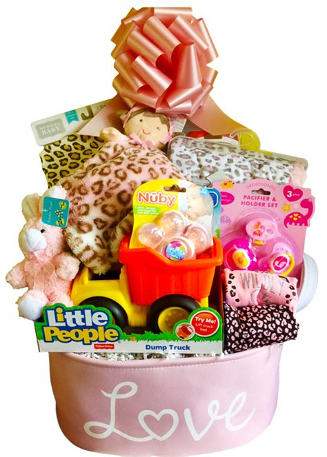 Baby Girl Gift Basket | Tisket Tasket Gift Baskets