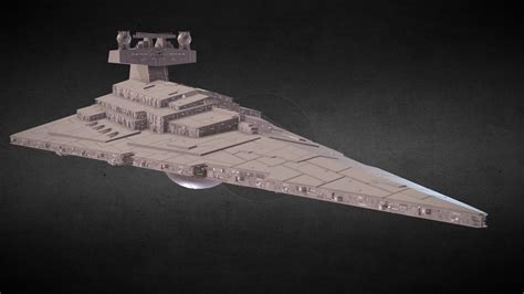 Star Wars: Imperial II Star Destroyer - Download Free 3D model by Daniel (@DanielAndersson ...