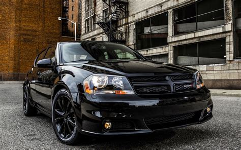 Dodge Avenger 2012 Negro - Fondos de Pantalla HD - Wallpapers HD