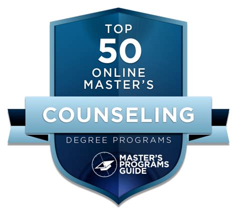 Top 50 Online Master's in Counseling Programs - Master's Programs Guide