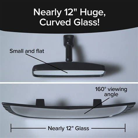 Angel View Mirror | BulbHead | Blind spot mirrors, Rear view mirror, Curved glass