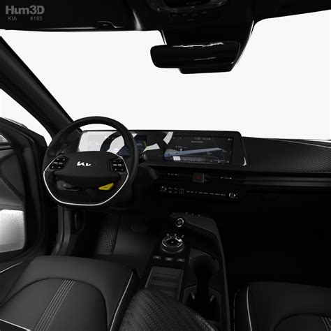 Kia EV6 GT with HQ interior 2022 3D model - Vehicles on 3DModels