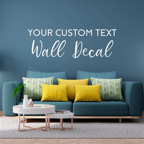 Custom Vinyl Quote Wall Decal - 2 Lines of Text – WallMonkeys.com