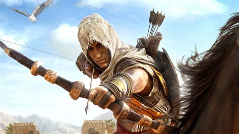 Download Bayek Of Siwa Video Game Assassin's Creed Origins 4k Ultra HD Wallpaper