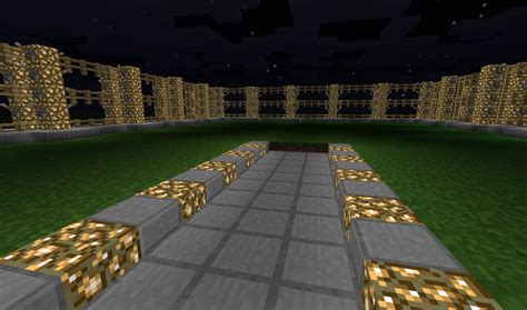 Medium Advanced "Electrical" Fence Minecraft Map