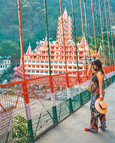 Lakshman Jhula in Rishikesh is a popular spot amongst tourist. It is a suspension bridge across ...