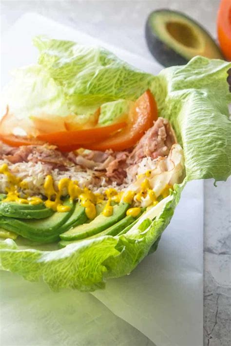 Homemade Unwich - Lettuce Wrap Sandwich [Recipe] - KETOGASM