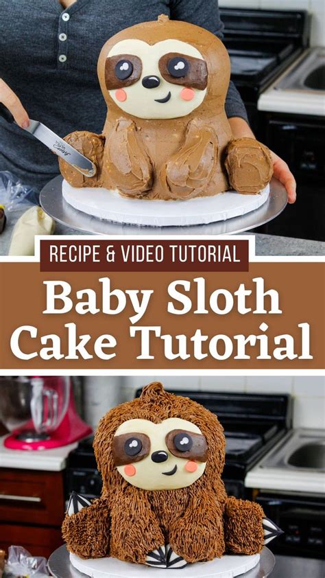 Sloth Cake: Easy Recipe with Step-by-Step Video Tutorial | Recipe ...