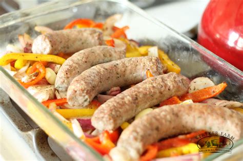 Baked Sweet Italian Sausage & Polenta - STRYKER FARM