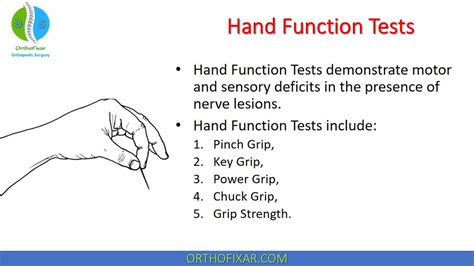 Hand Function Tests | OrthoFixar 2024