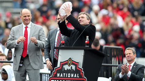 Georgia celebrates national championship in front of capacity crowd in ...