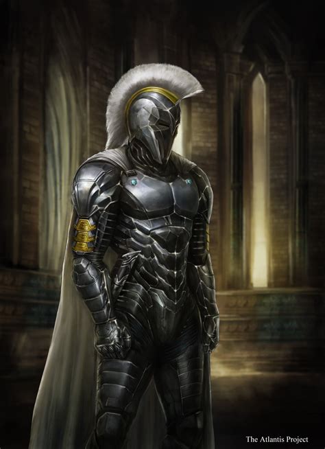 The Atlantis Project - Jake Parrick | Fantasy armor, Dark fantasy art ...