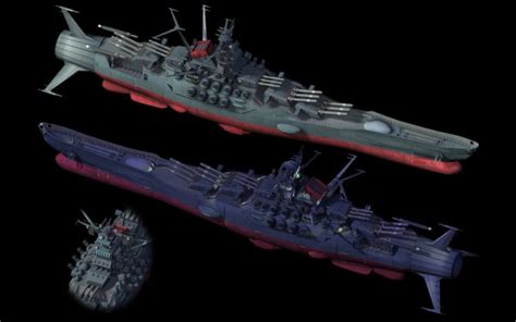 space, Battleship, Yamato, Anime, Sci fi, Science, Fiction, Futuristic, Spaceship, Ship, Boat ...