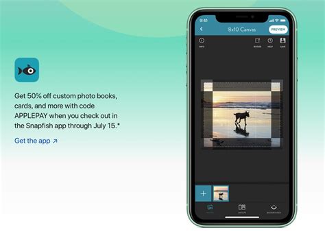 Apple Pay customers can get 50% off Snapfish photo books and cards