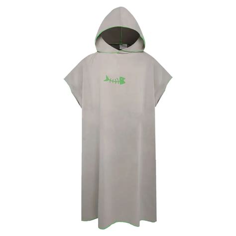 Beach Towel microfiber bathrobe Poncho Hooded Absorbent Easy for ...