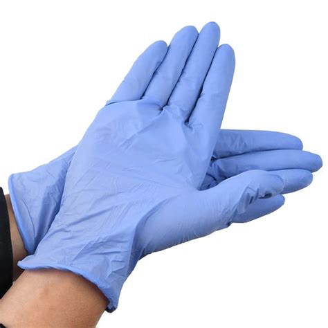 Hongray Disposable Nitrile Examination Gloves 4mil (Blue) - Box of 100 | Martket Health