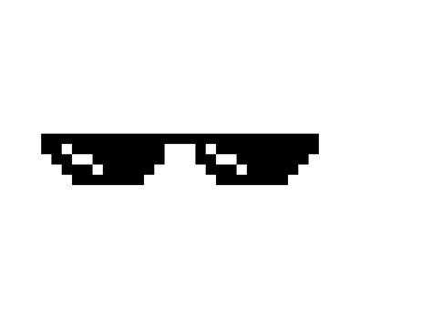 Pixel Sunglasses No Background | PNG All