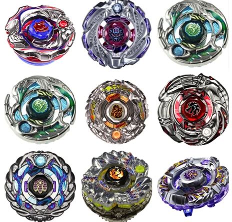 8pcs/lot 9 Different style Metal Beyblade Thief Phoenix / Phoenic ...