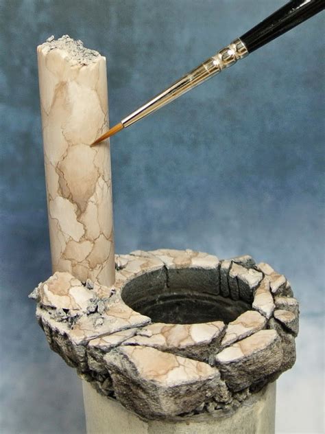 Well painted miniature marble for a display base I believe. | Miniatures, Figure painting ...