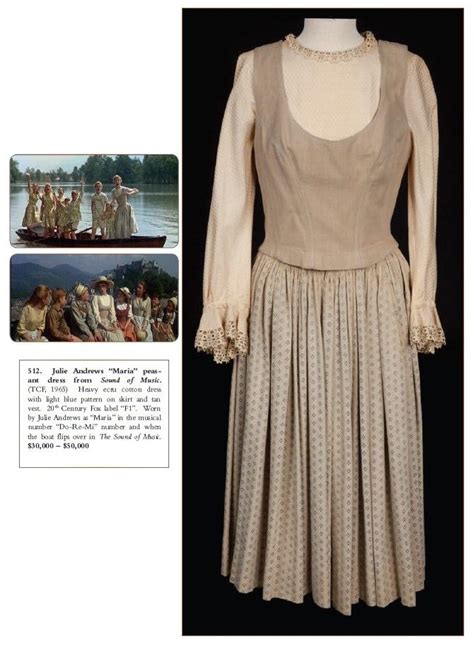 15 best images about Sound of Music Costumes on Pinterest | Green dress, Linen blouse and Auction