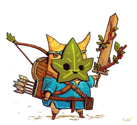 [Art] The Korok that was promised (by Lady T) : r/Breath_of_the_Wild