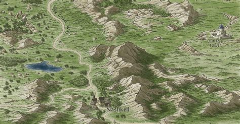 ArtStation - Baldur's Gate - Sword Coast map, John Stevenson | Baldur's ...