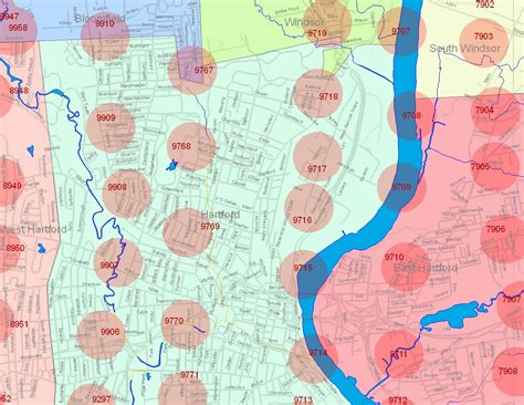 Interactive map