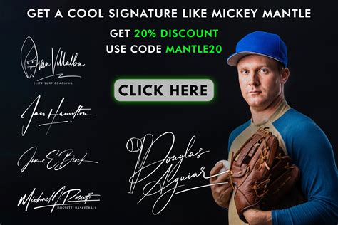 Mickey Mantle Autograph: How Much Is It Worth? | Artlogo