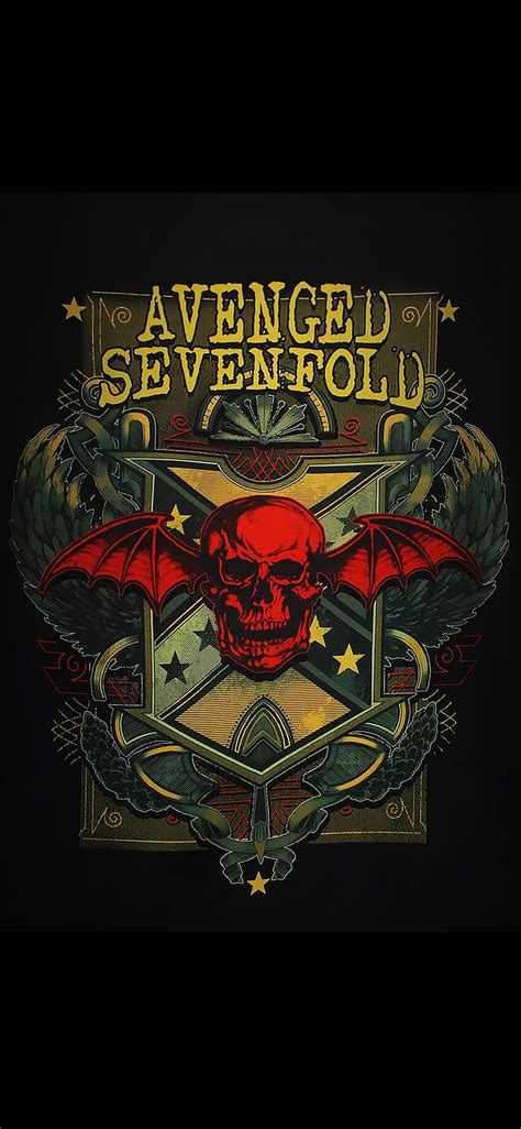 Avenged sevenfold, a7x, mobile background, sevenfold logo, HD phone wallpaper | Peakpx