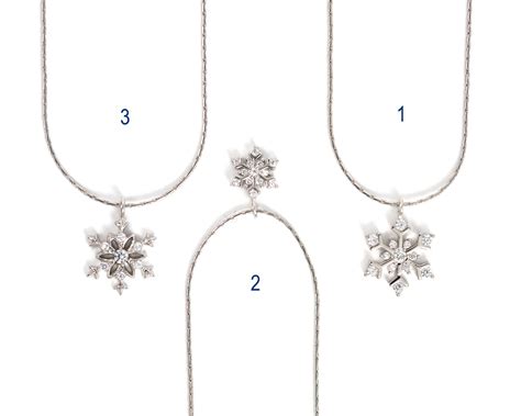 Snowflake Necklace/silver Snowflake Necklace/necklace for - Etsy