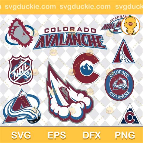 Colorado Avalanche Logo SVG, Colorado Avalanche