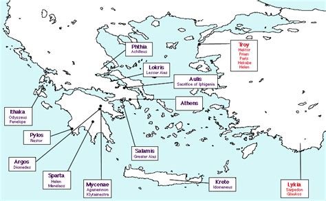 Trojan War Geography