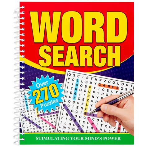 Large Print Puzzle Book - Word Search | Books - B&M