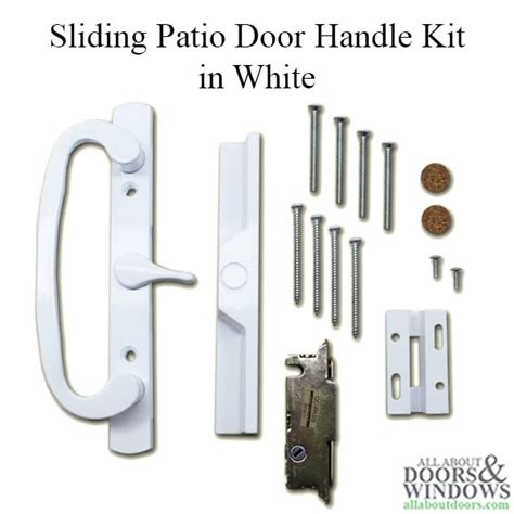 Other Window Accessories PELLA EXTERIOR SLIDING PATIO DOOR HANDLE BROWN WITH PELLA LOCK AND KEYS ...