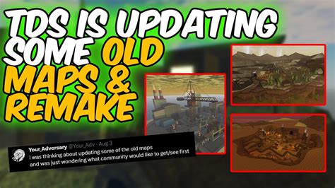 TDS IS UPDATING SOME OLD MAPS AND NEW UPCOMING MAP REMAKE | Tower Defense Simulator | ROBLOX ...