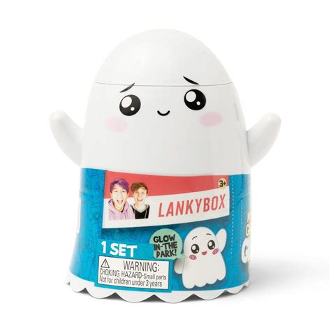 LankyBox Mystery GHOSTLY GLOW Egg with Surprise Figures