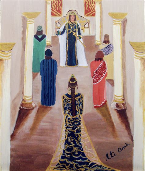 Queen Esther Painting by Painting The Torah by Eli Ana - Pixels