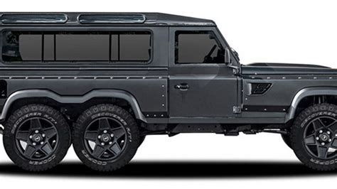 Kahn Design builds Land Rover Defender-based 6x6