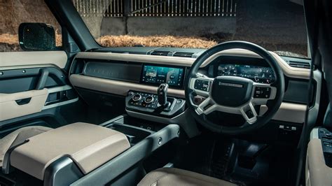 Land Rover Defender 110 Interior Layout & Technology | Top Gear