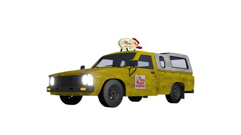 Pizza Planet Delivery Truck 3D Model 2017 Update by TPPercival on DeviantArt