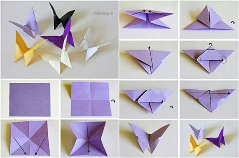 Mariposa origami. | Origami butterfly easy, Origami butterfly tutorial ...