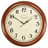 Everlit 40cm Classic Pine Wood Wall Clock | Temple & Webster
