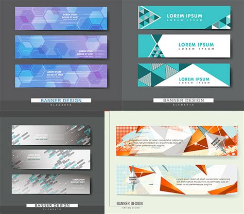 Banner Kreatif Abstrak-Vector Latar Belakang-vektor Gratis Download Gratis